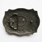 Western Deer Rodeo Double Color Cowboy Metal Fashion Belt Buckle