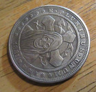 1881 Grim Reaper Death God Hobo Nickel Coin Abstract Art Craft Decoration Gift