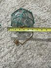  2  Glass Fishing Net Float Buoy Vintage Authentic