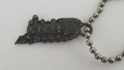 Knotts Berry Farm Keychain Ghost Town Calico Railroad Train Engine Vintage Fob