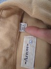 Vintage 80s Arrow Beige Long Sleeve Shirt Mens Size L True Vintage Retro