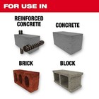 Milwaukee 48-20-3923 5 8 In  X 54 In  X 60 In  4-cutter Mx4 Sds-max Rotary Us