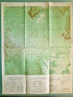 6238 - Rare - Laos Map - Restricted Dod - Maag Laos - Cia - 7th Sfg  Vietnam War
