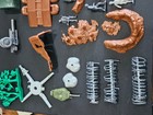Louis Marx 1960 s Battleground Play Set Original Pieces