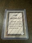 Dale Earnhardt Sr 1996 Press Pass Vip Pack Pulled Certified Autograph Card 