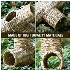 Rabbit Tunnel Toys Straw Nest Hamster Toyshamster Exercise Grass