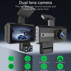 1080p Fhd Dual Dash Cam Car Dvr Night Vision Video Recorder Front Inside Camera