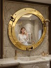 24  Decorative Brass Porthole Mirror For Wall Decor Nautical Marine Ship Decor