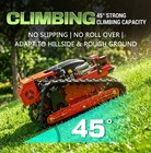 Remote Control Lawn Mower - All Terrain Tracks  45   Slope Climbing  Gas