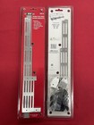 Mr  Gasket 6018 Universal Spark Plug Wire Divider Bracket Set - Brushed Aluminum