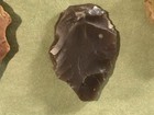 Large Stone Arrowhead  Spear Point   Knife Blade Collection W  Obsidian Point