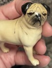 Beswick England Pug Dog Figurine Brown Black Face Vintage