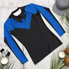 Nightwing Compression Shirt - Superhero Long Sleeve Gym