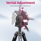Video Fluid Head For Camera Tripod  Ulanzi U210 Mini Pan Tilt Head Small Pano   