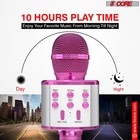 5 Core Microphone Wireless Karaoke Mic With Speaker 3 In 1 Portable Bluetooth Mi