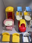 Vintage Lot Of Little Tikes Dollhouse Furniture People   Baby 