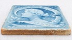 Antique American Encaustic A e  Tile Works Dedication Tile 1892 Zanesville Ohio