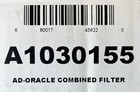 Bofa A1030155 Combined Filter For Ad Oracle