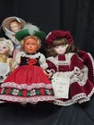 Vintage Small Doll Lot Of 9 3 -5 