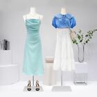 Used Female Mannequin Torso Women Dress Forms For Sewing Metal Stand