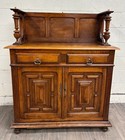 Antique French Renaissance Revival Henri Ii Style Two-piece Buffet Deux Corps
