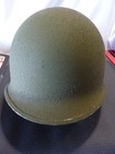1944 Ww2 Us Mccord M-1 Rear Seam Swivel Bale Steel Helmet No Liner - Free Ship
