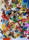 Huge Mixed Toy Lot Small Figures Toys Keychains Vehicles Bulk Vintage Over 8 Lbs