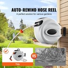 Retractable Hose Reel Water Hose Reel 115 x1 2  180   Swivel Wall-mounted