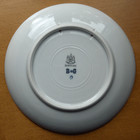 Bing   Grondahl 1941 Christmas Plate horses Enjoying Their Meal wwii denmark