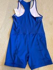 Nike Usa Custom Digital Race Day Track Unitard Womens Med 835898 Nwt