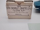 1 25 Amt Ertl 6878 1970 Chevrolet Corvette Lt-1 Mulsanne Blue Dealer - New Mint