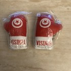 Tunisia Country Flag Mini Boxing Gloves Pair Keychains
