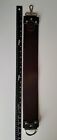 3  Duke City Veg Tan Three Component Buffalo Straight Razor Strop  espresso 