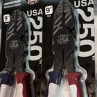 Klein Tools 250 Usa 9in Lineman s Pliers Made In Usa Red White Blue 2-pack