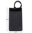 Flexible Luggage Tags Name Id Labels 2 Pack For Travel Suitcases