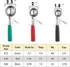 Cookie Scoop Set  Ice Cream Scoop Set  Cookie Scoops For Baking  Multiple Size