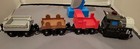 Black Geotrax Tracktown Railway Train W Remote Control   3 Cars Tested Works V2