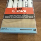 Top Notch Ceramic Paint Markers Medium Tip Water Based 5 Colors
