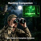 Night Vision Goggles  4k Infrared Night Vision Binoculars   3  Hd Screen     