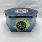 Bakugan Metal Tin With 6 Figures Gate Cards And Tokens Lot  flaws 