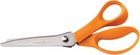 Fiskars 8  Pinking Shears  Orange Handle Fabric Scissors For Sewing   Crafts