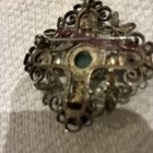 Vintage Sterling 925 Silver Cross Brooch