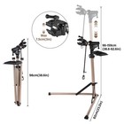 Heavy Duty Bike Repair Stand 110lbs  Adjustable Maintenance Bike   Tool Tray