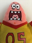 Ty Beanie Babies Patrick Starfish Football Star Plush Spongebob 7    2006 Nwt