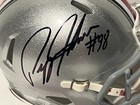 Pepper Johnson Signed Autographed Auto Ohio State Buckeyes Mini Helmet Jsa Coa