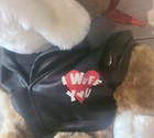 Dan Dee Collector s Choice I Wuff You Biker Bulldog Plush 20  
