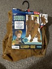 Walmart Scooby-doo Child Costume Hooded Brown Polyester Jumpsuit Size S  4-6 