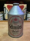 Schmidts Light Beer Crowntainer Beer Can Philly Pa Light Centered Old Cone Top