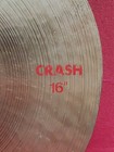 Paiste 2002 Series 16  Crash Cymbal Cut To 13 5  Made In Switzerland Nice Cond  