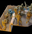 1 32 Scale 54mm German And French Soldiers13 Set Ww I Resin Figures Kits Toys